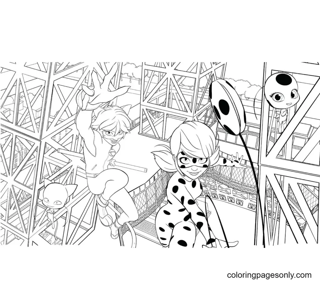 Ladybug Coloring Pages – 029