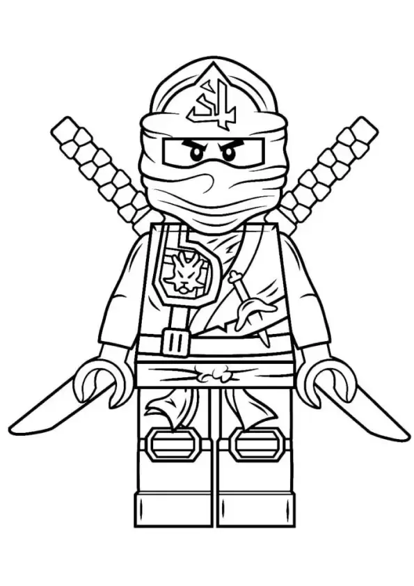 Lego Coloring Pages – 008