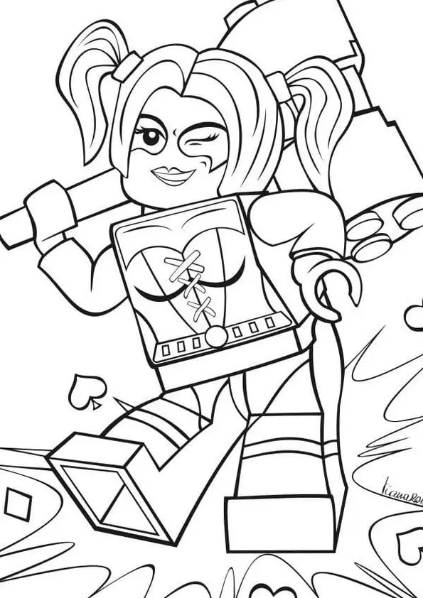 Lego Coloring Pages – 010