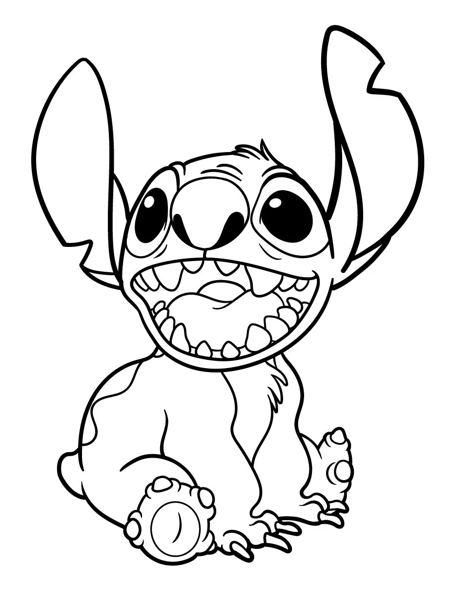 Lilo And Stitch Coloring Pages – 002