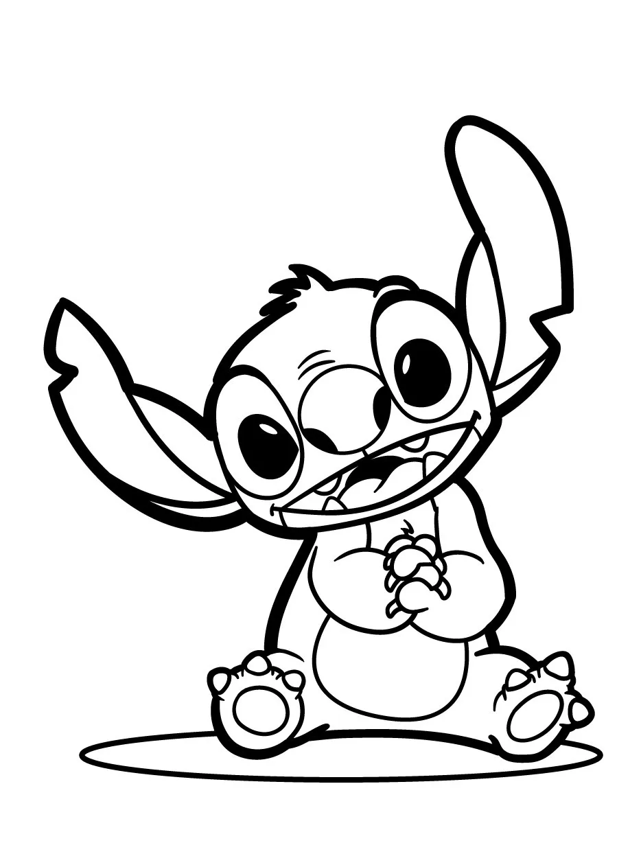 Lilo And Stitch Coloring Pages – 005