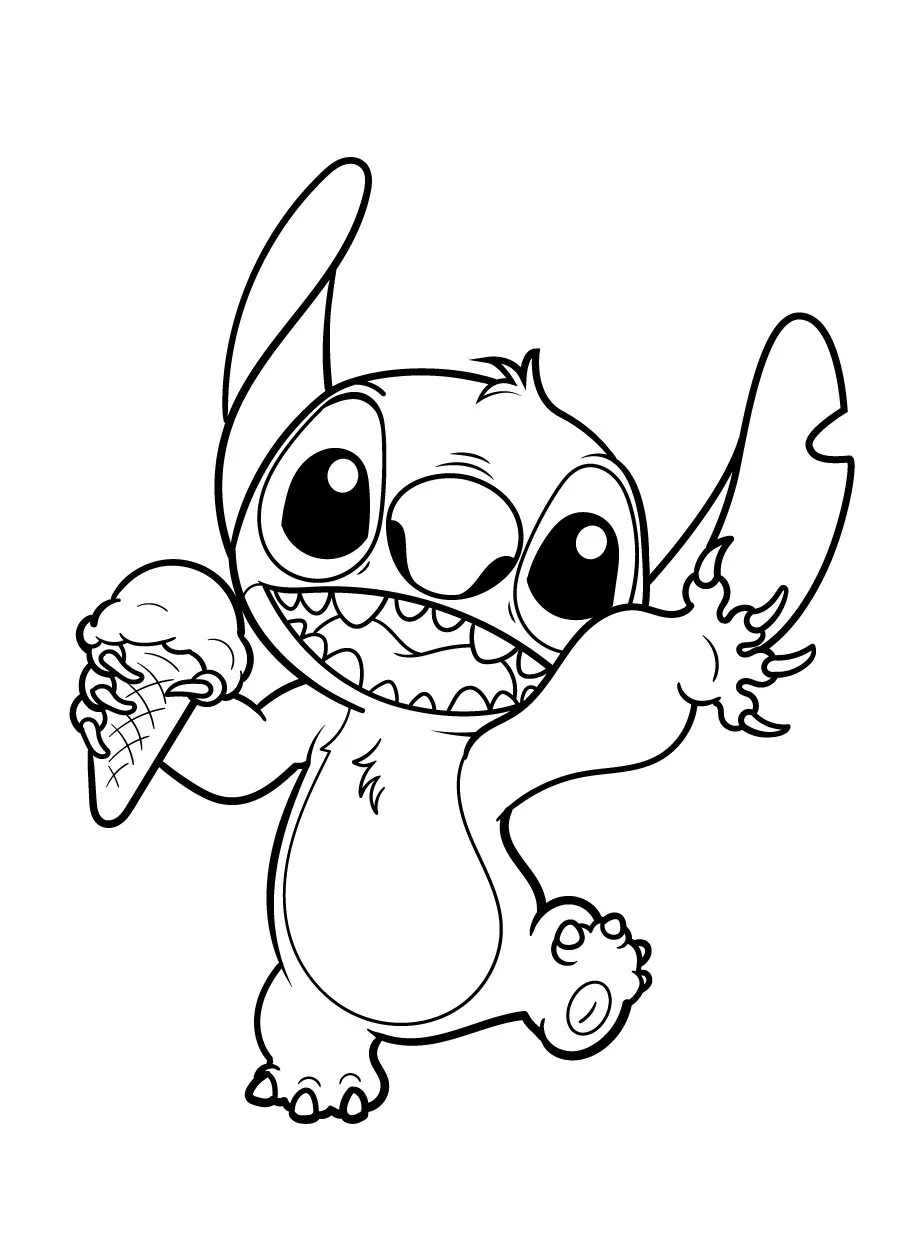 Lilo And Stitch Coloring Pages – 006