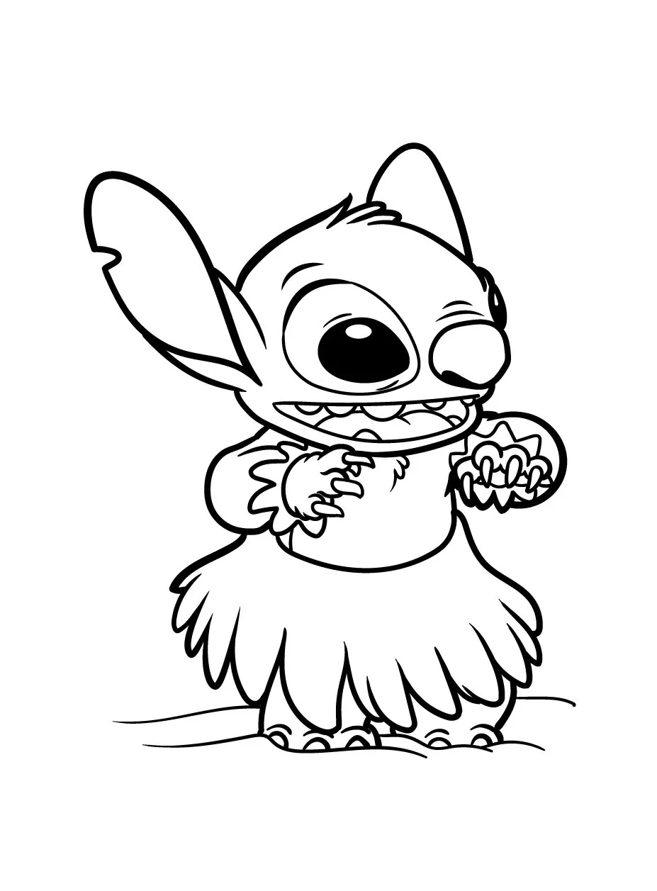 Lilo And Stitch Coloring Pages – 007