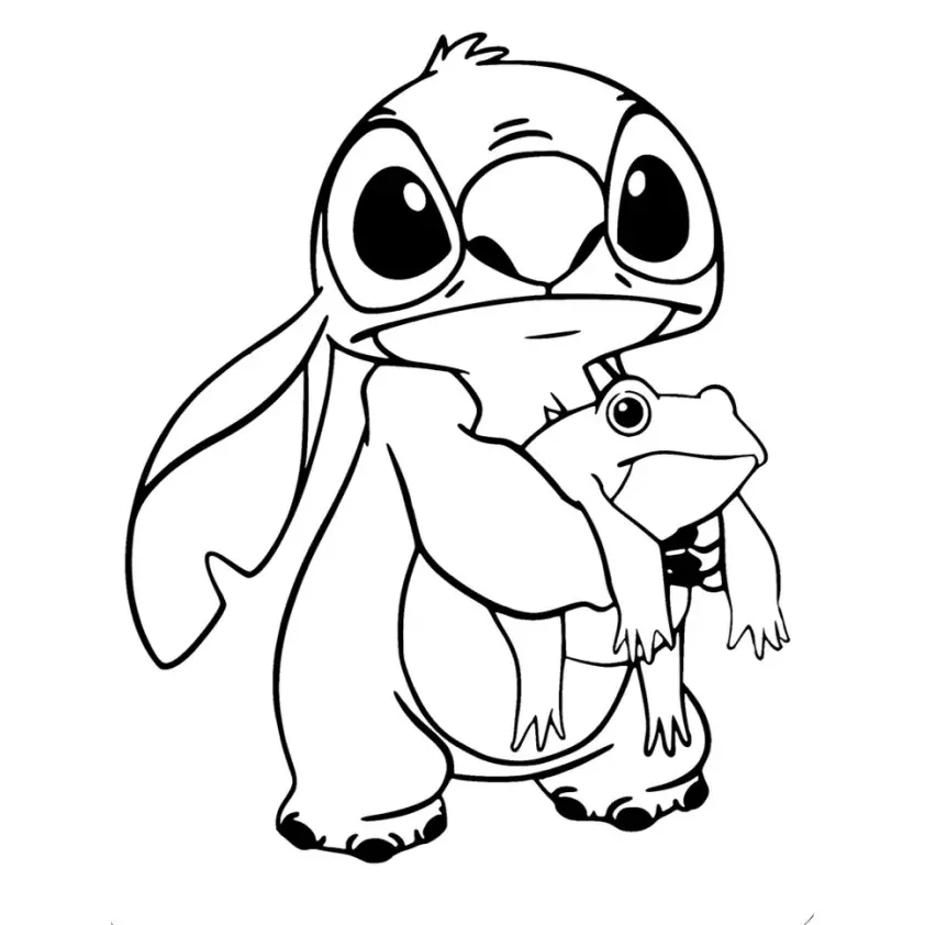 Lilo And Stitch Coloring Pages – 020