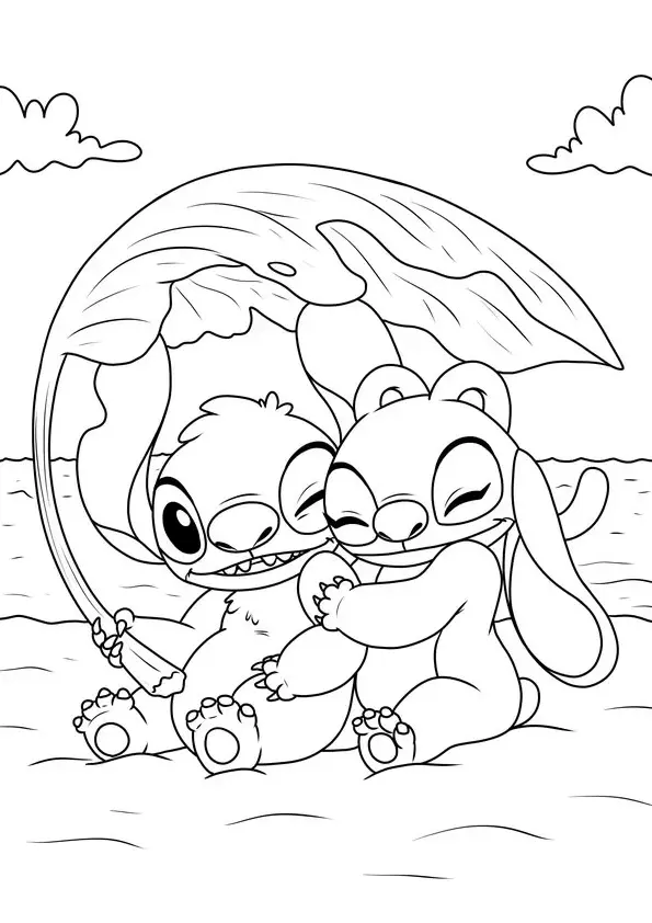 Lilo And Stitch Coloring Pages – 027
