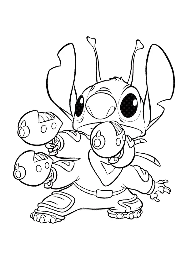 Lilo And Stitch Coloring Pages – 028