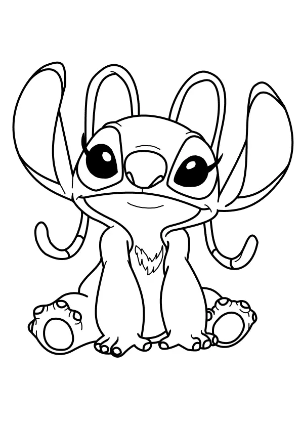 Lilo And Stitch Coloring Pages – 036