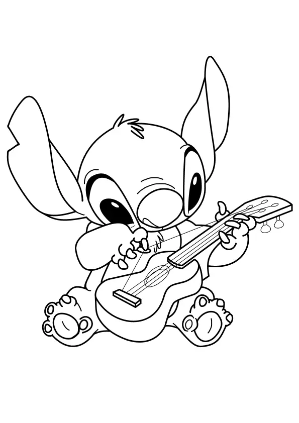 Lilo And Stitch Coloring Pages – 037