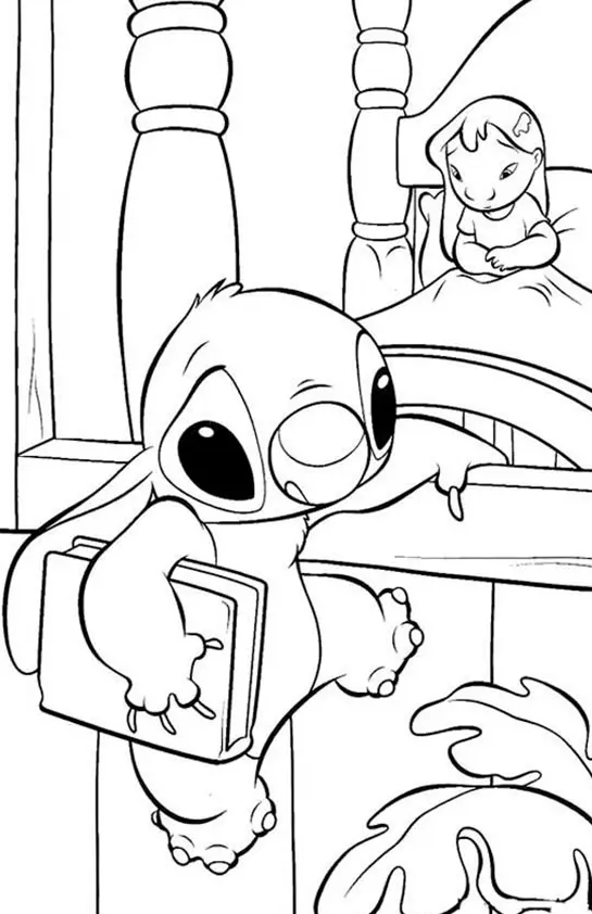 Lilo And Stitch Coloring Pages – 046