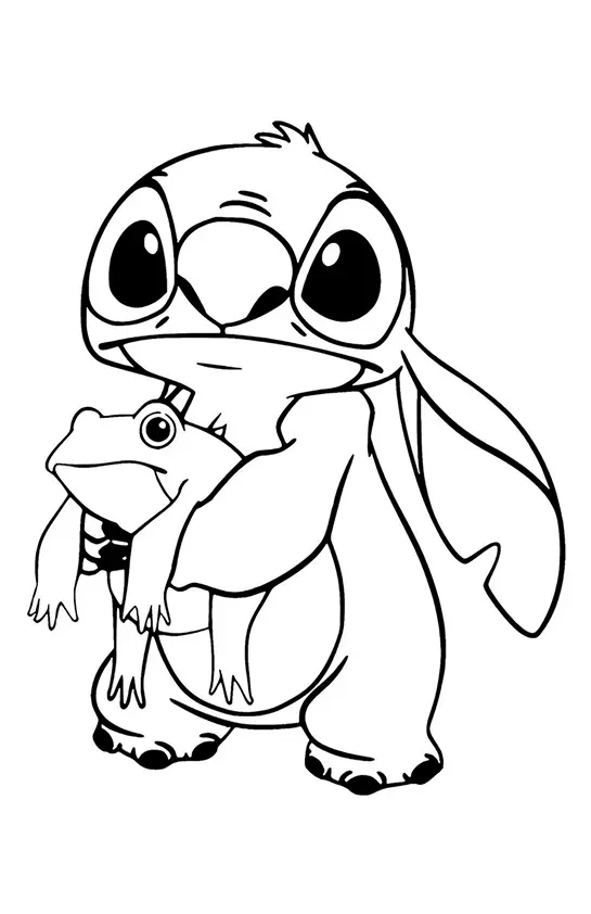 Lilo And Stitch Coloring Pages – 049