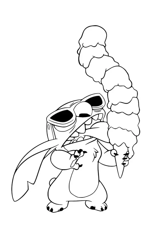 Lilo And Stitch Coloring Pages – 055
