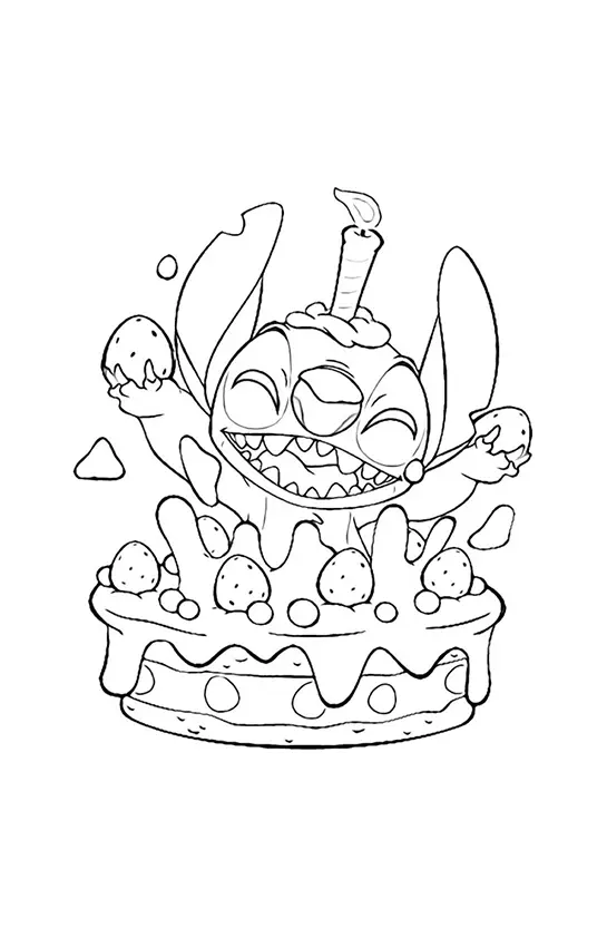 Lilo And Stitch Coloring Pages – 056