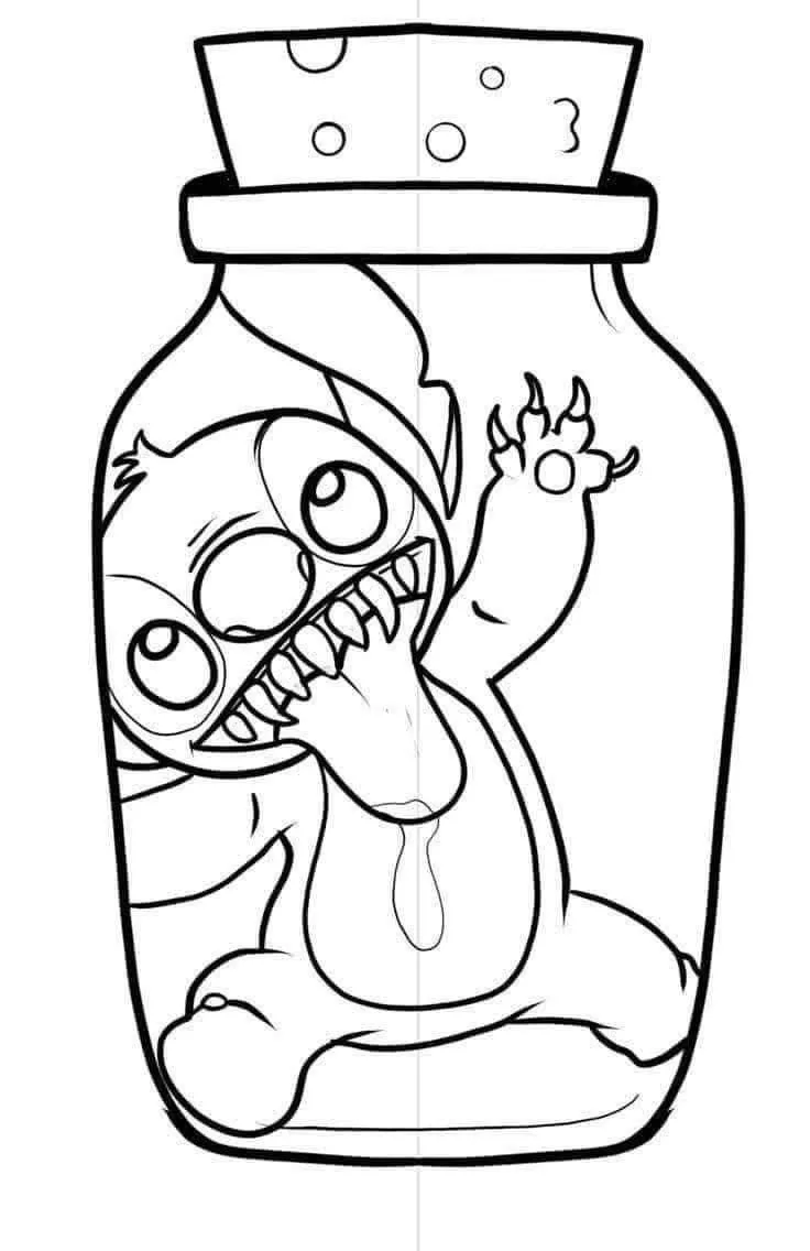 Lilo And Stitch Coloring Pages – 060