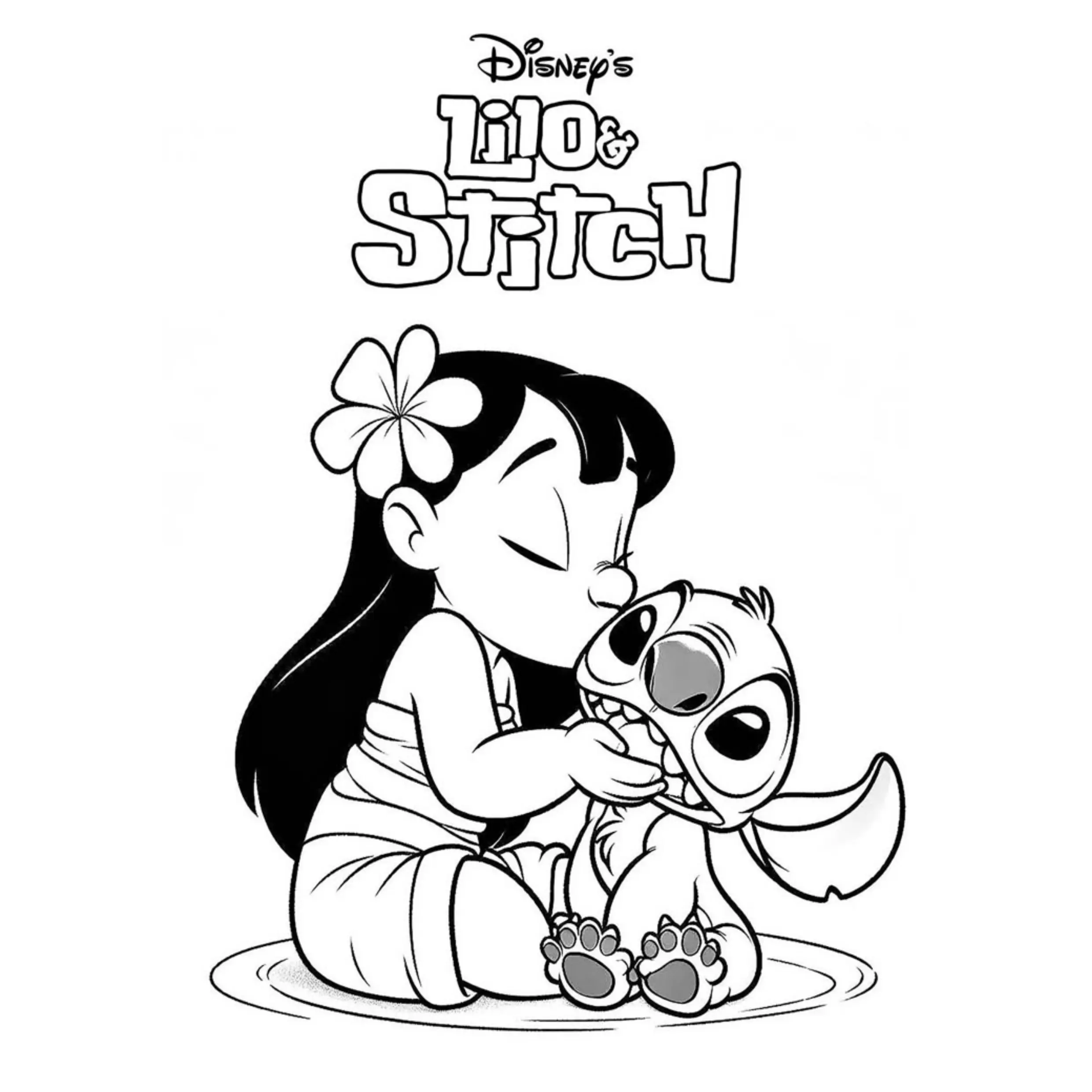 Lilo And Stitch Coloring Pages – 066