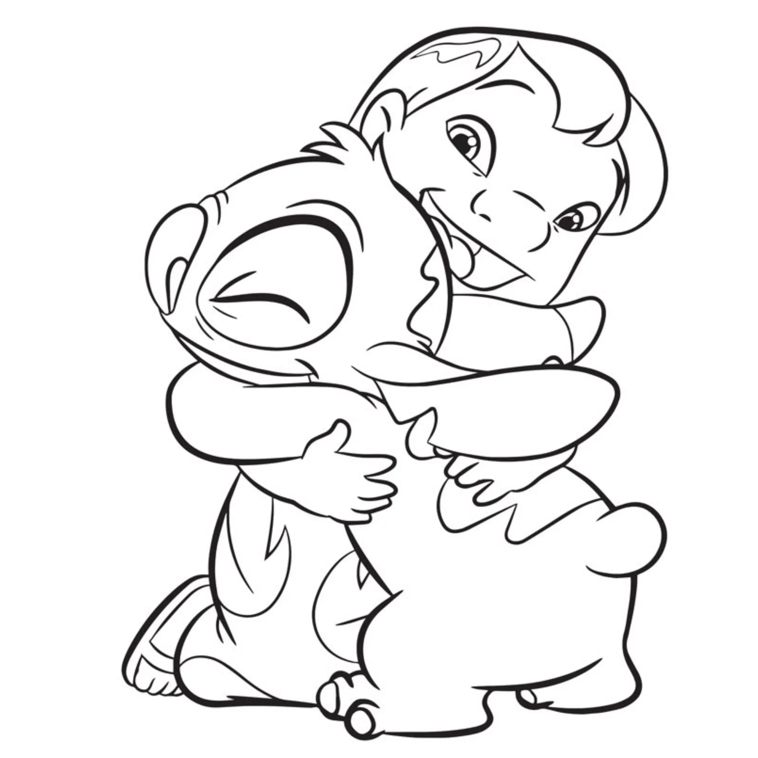 Lilo And Stitch Coloring Pages – 069