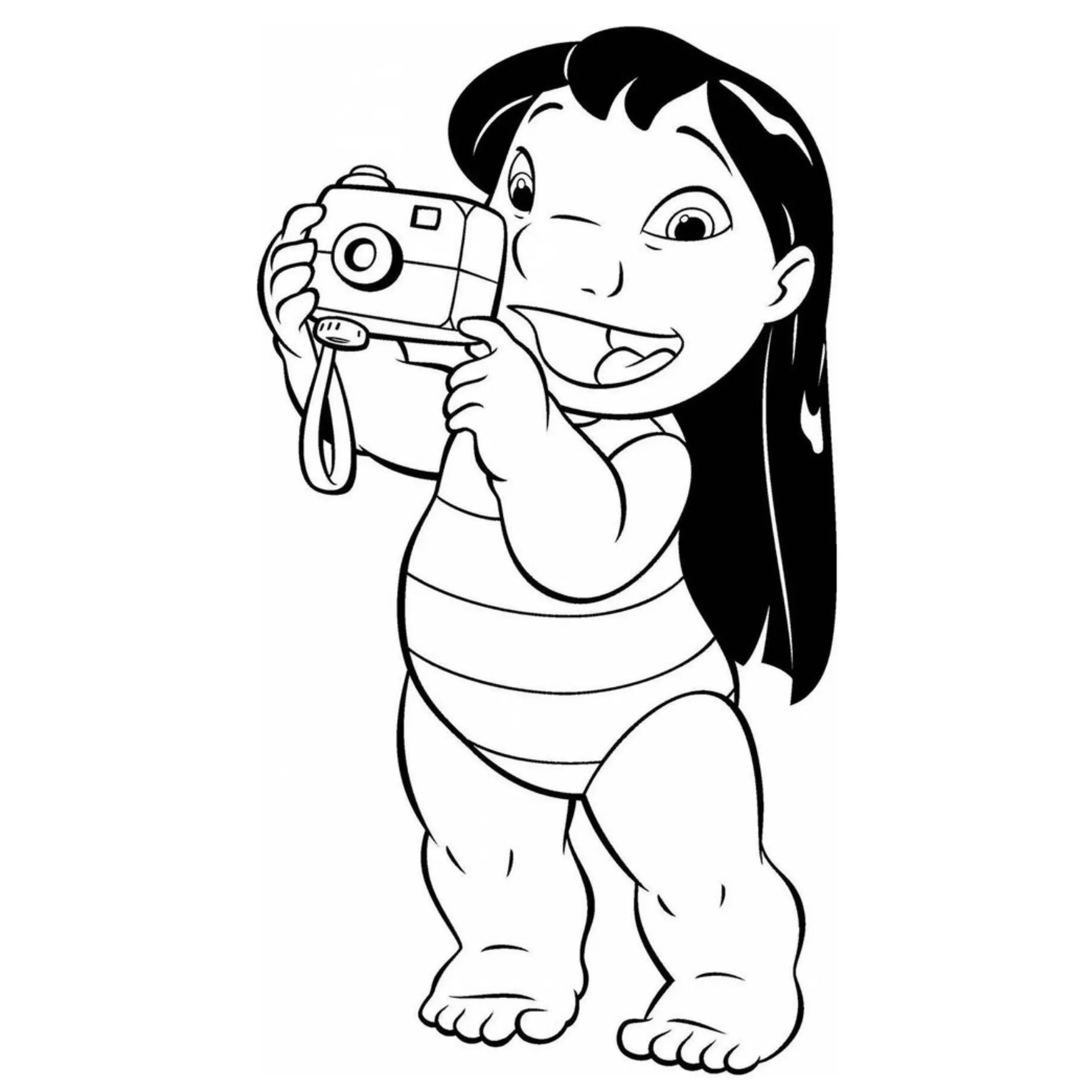 Lilo And Stitch Coloring Pages – 076