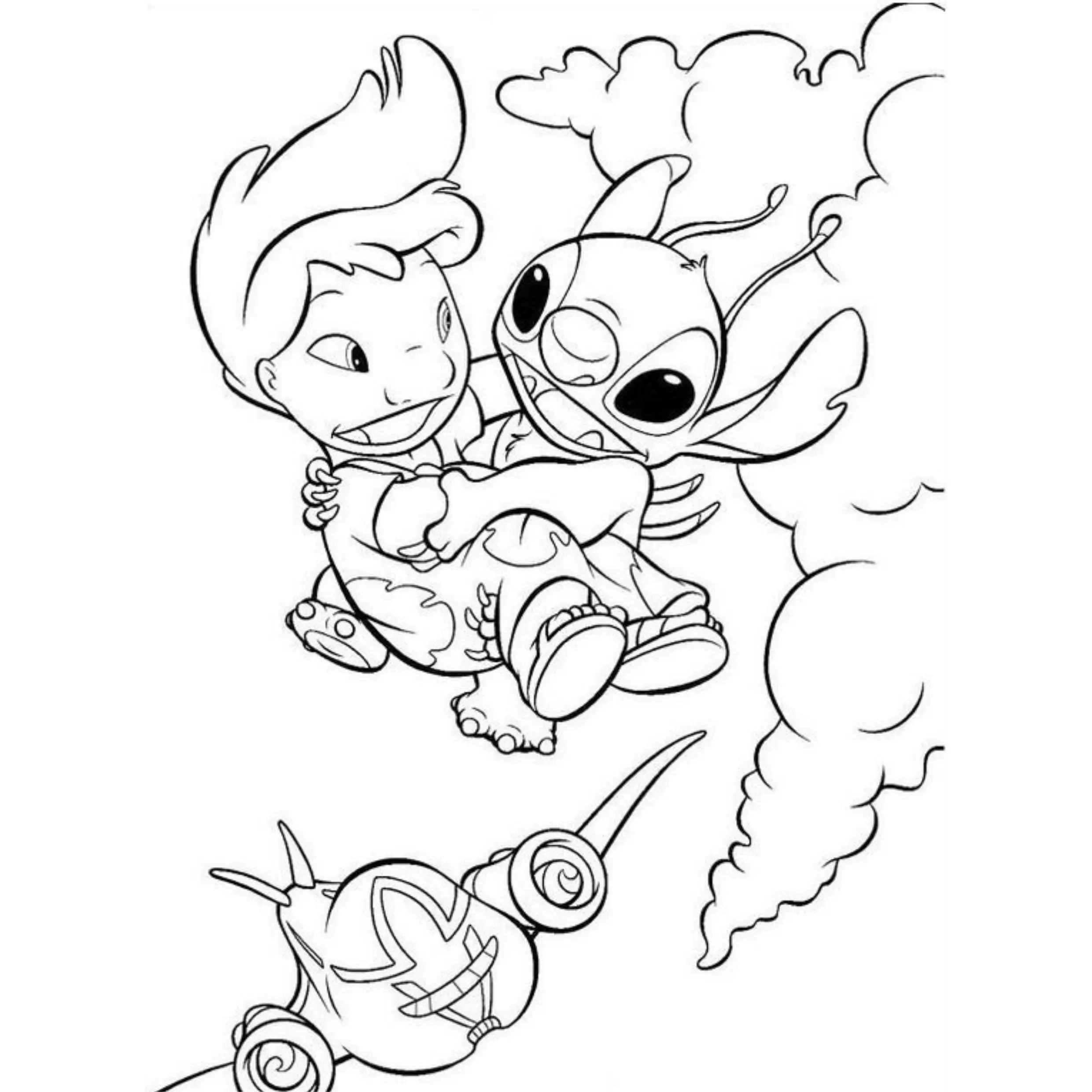 Lilo And Stitch Coloring Pages – 081