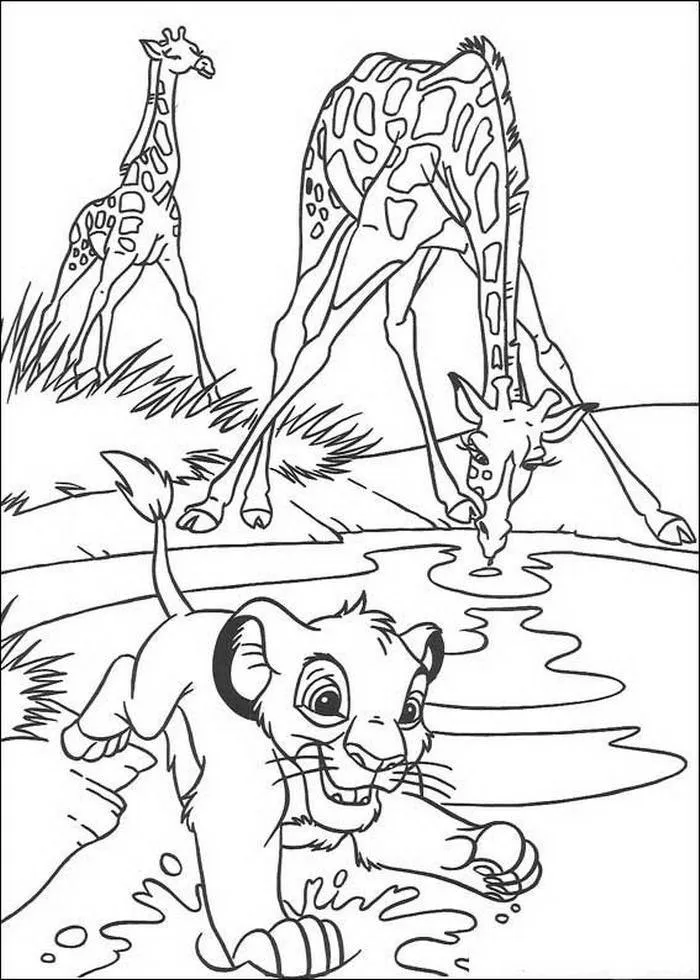 Lion King Coloring Pages – 010
