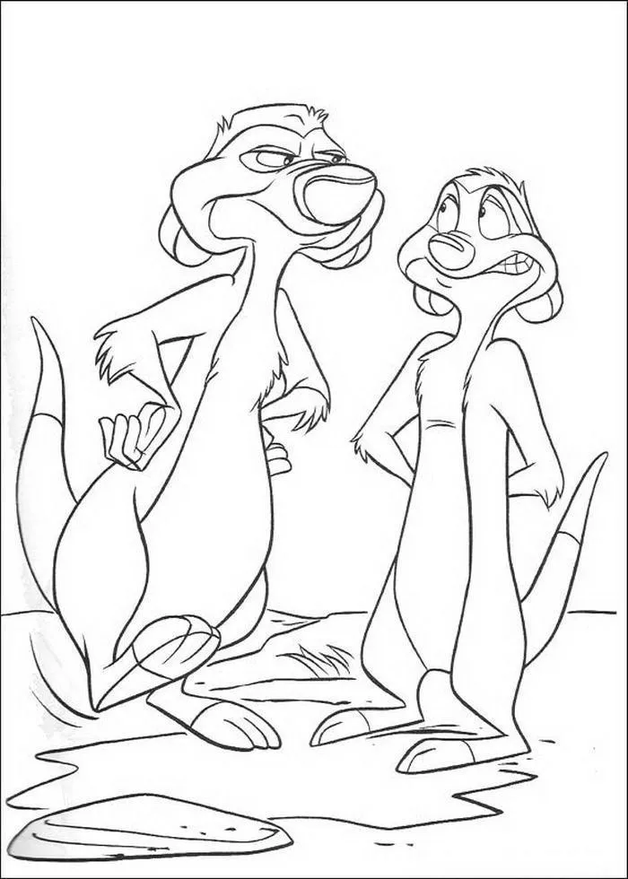 Lion King Coloring Pages – 014