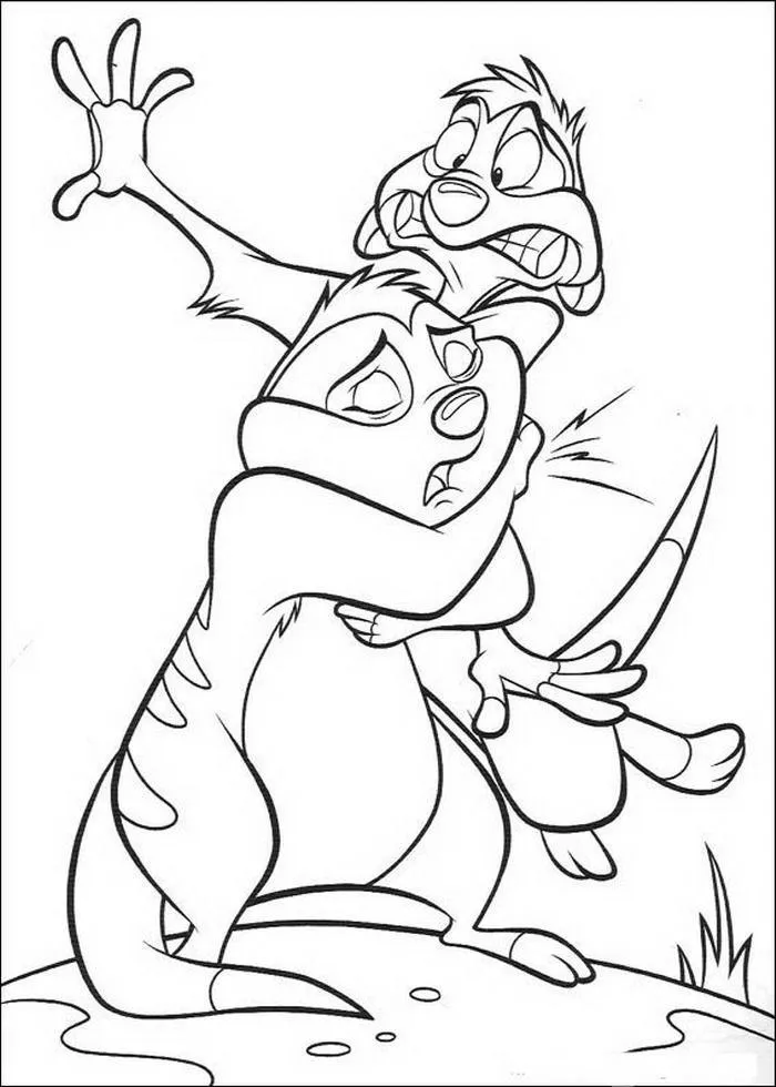 Lion King Coloring Pages – 016