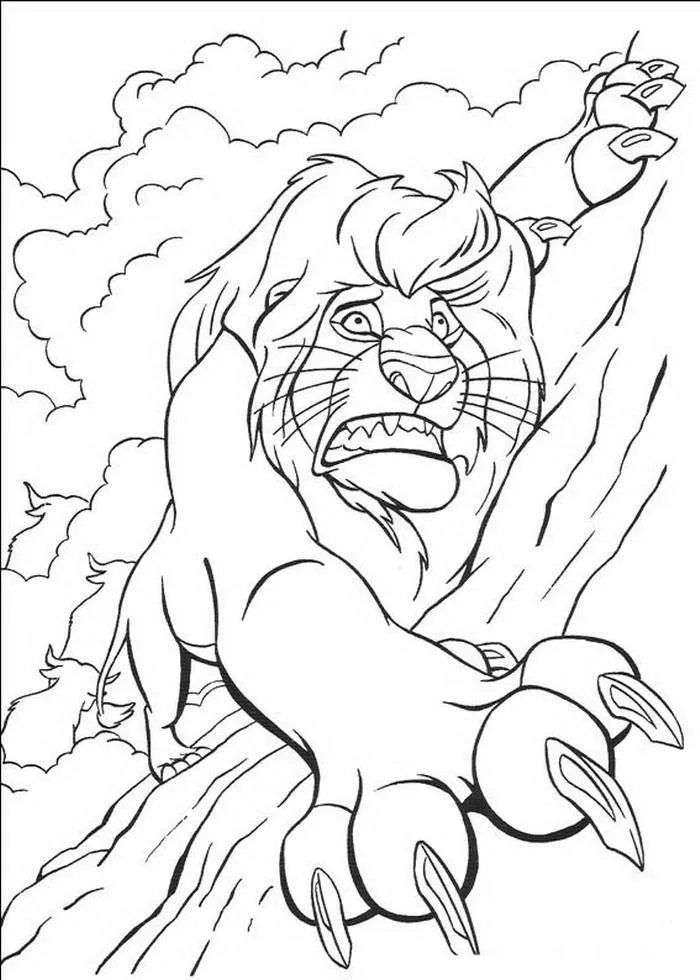 Lion King Coloring Pages – 024
