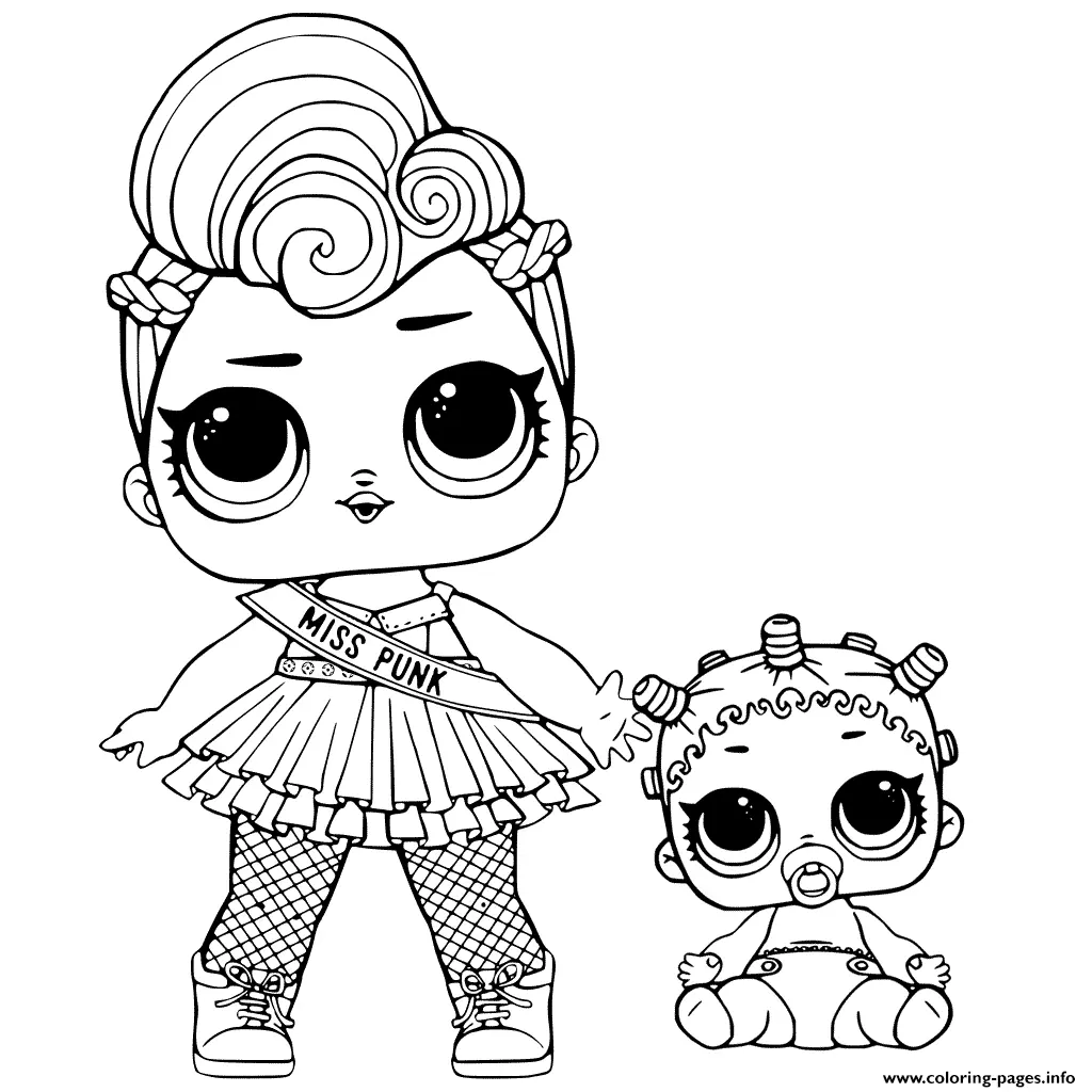 Lol Surprise Coloring Pages – 002