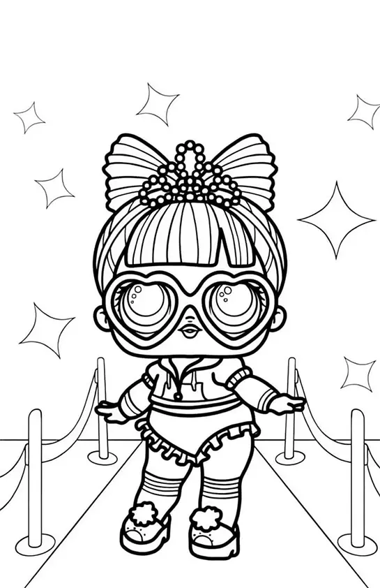 Lol Surprise Coloring Pages – 024