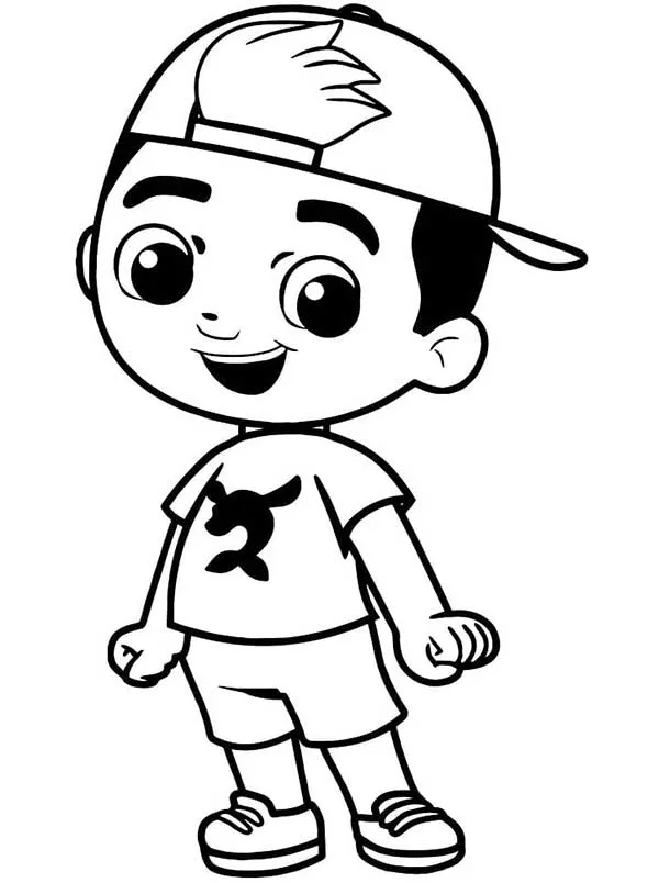 Luccas Neto Coloring Pages – 002