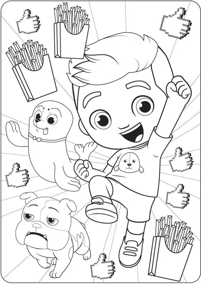 Luccas Neto Coloring Pages – 008