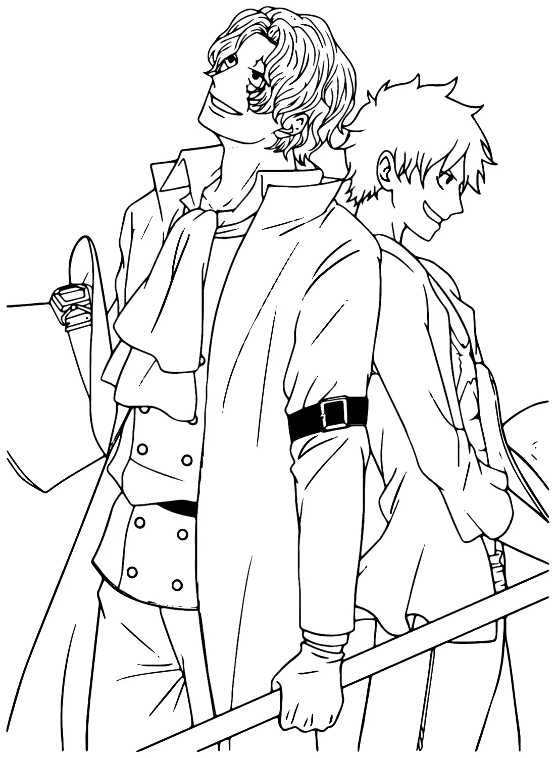 Luffy Coloring Pages – 007