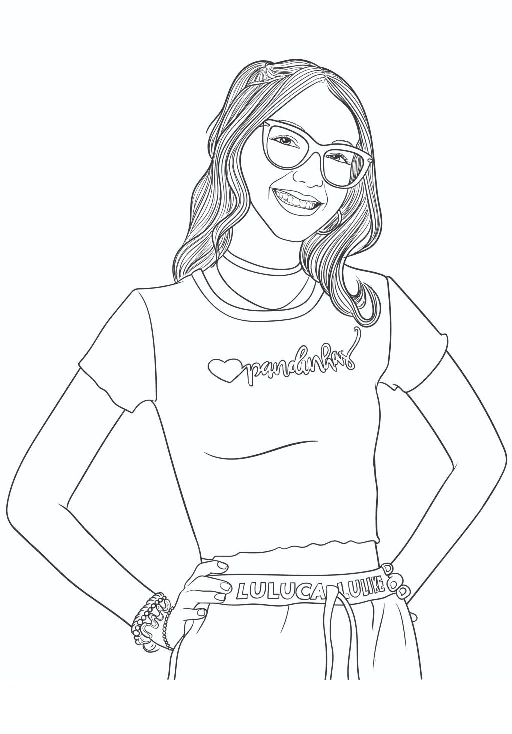 Luluca Coloring Pages – 005