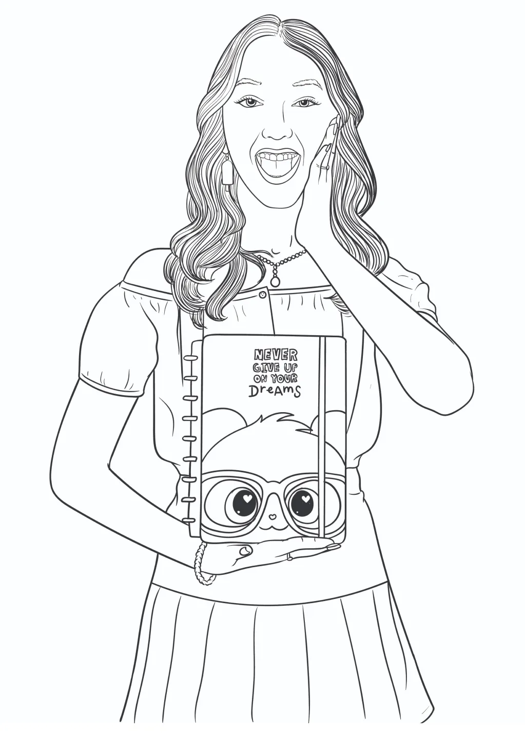 Luluca Coloring Pages – 006