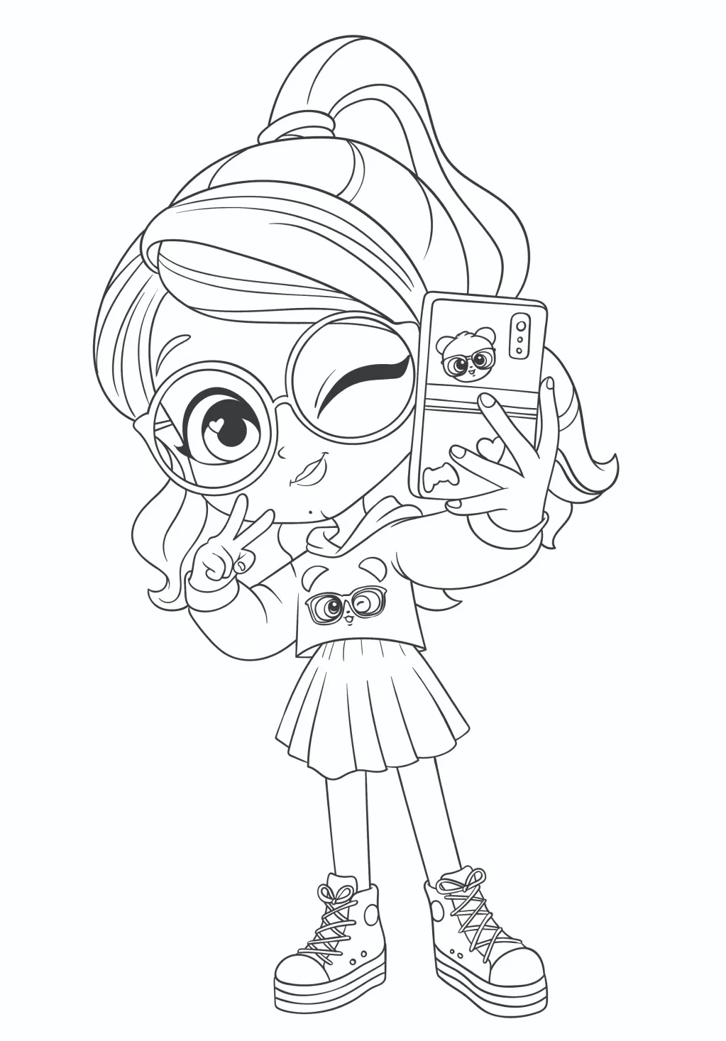 Luluca Coloring Pages – 009