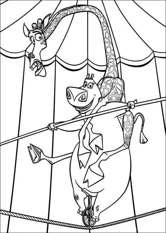 Madagascar Coloring Pages – 016