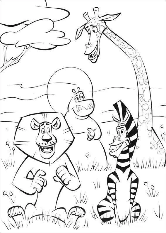 Madagascar Coloring Pages – 024