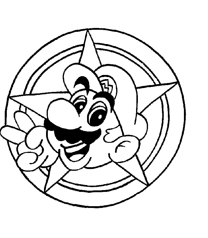Mario Bros Coloring Pages – 023