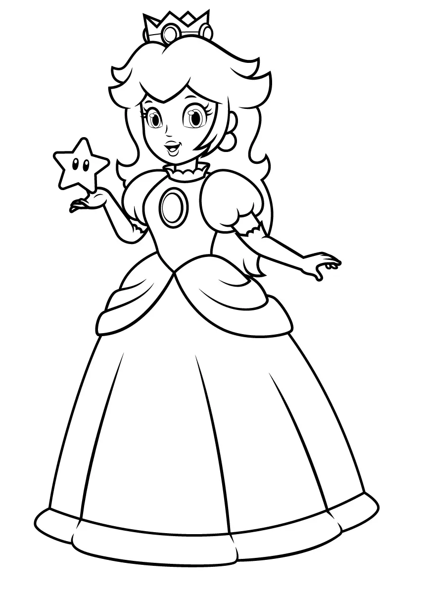 Mario Bros Coloring Pages – 032