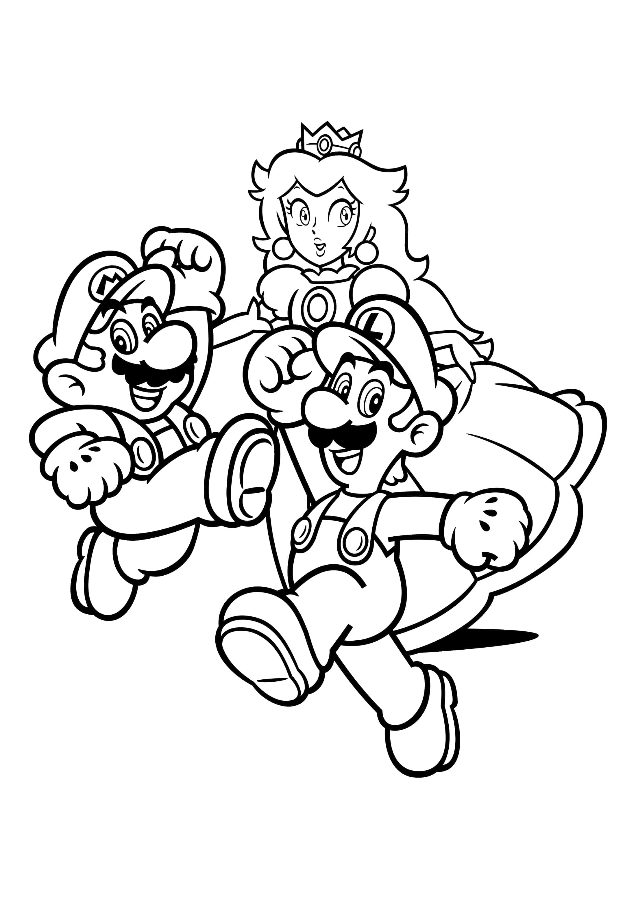 Mario Bros Coloring Pages – 038