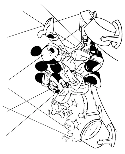 Mickey Mouse Coloring Pages – 006