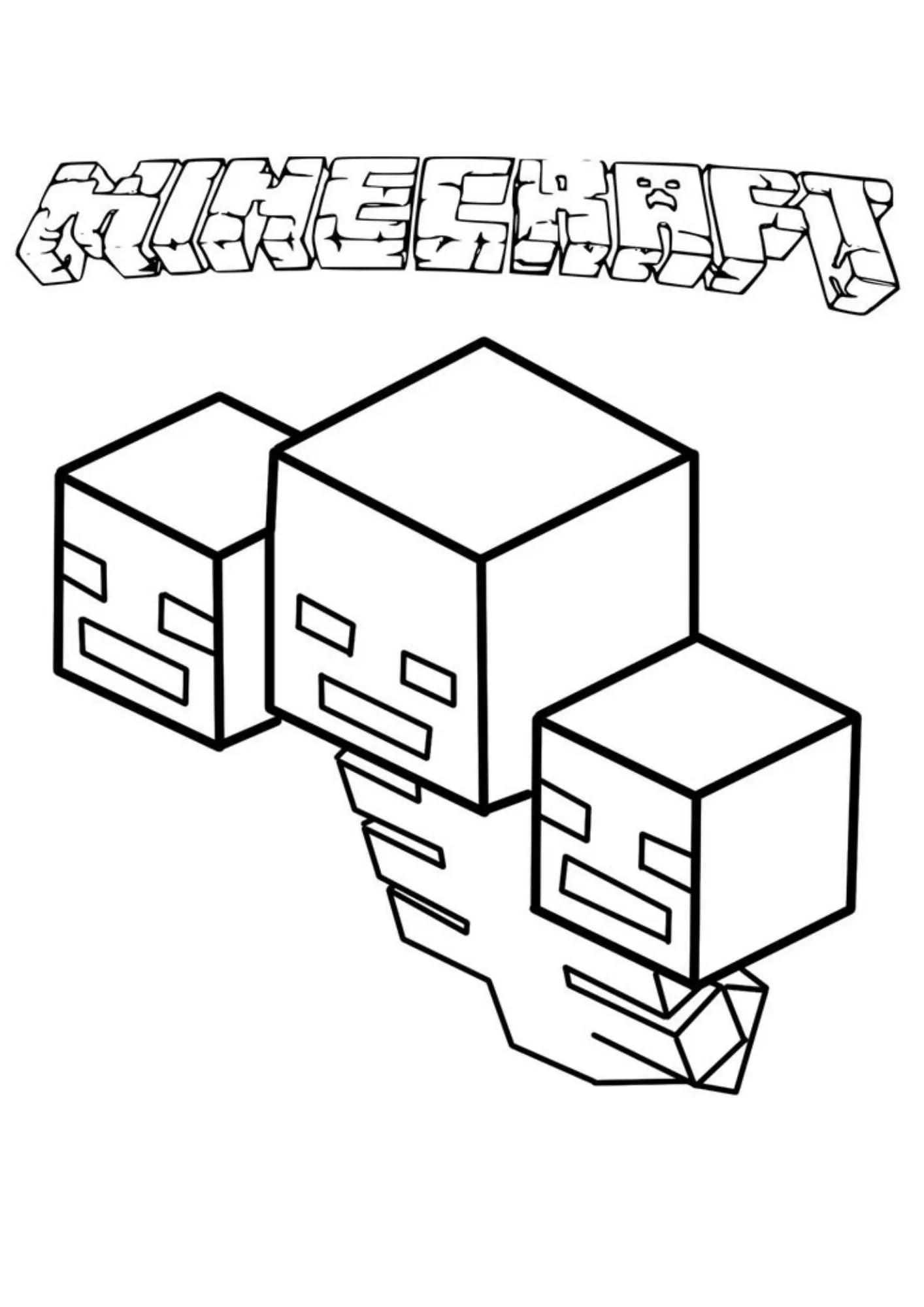 Minecraft Coloring Pages – 029