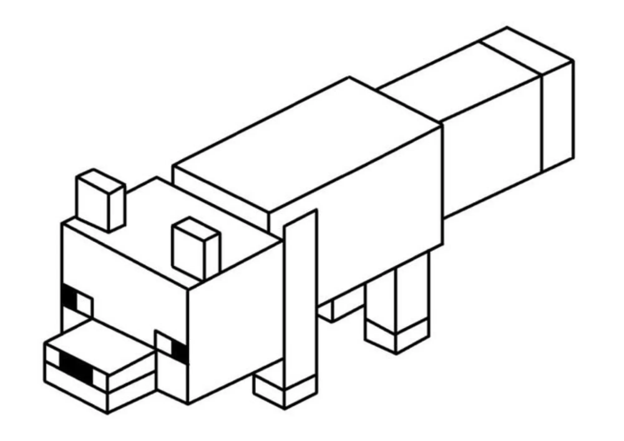 Minecraft Coloring Pages – 031