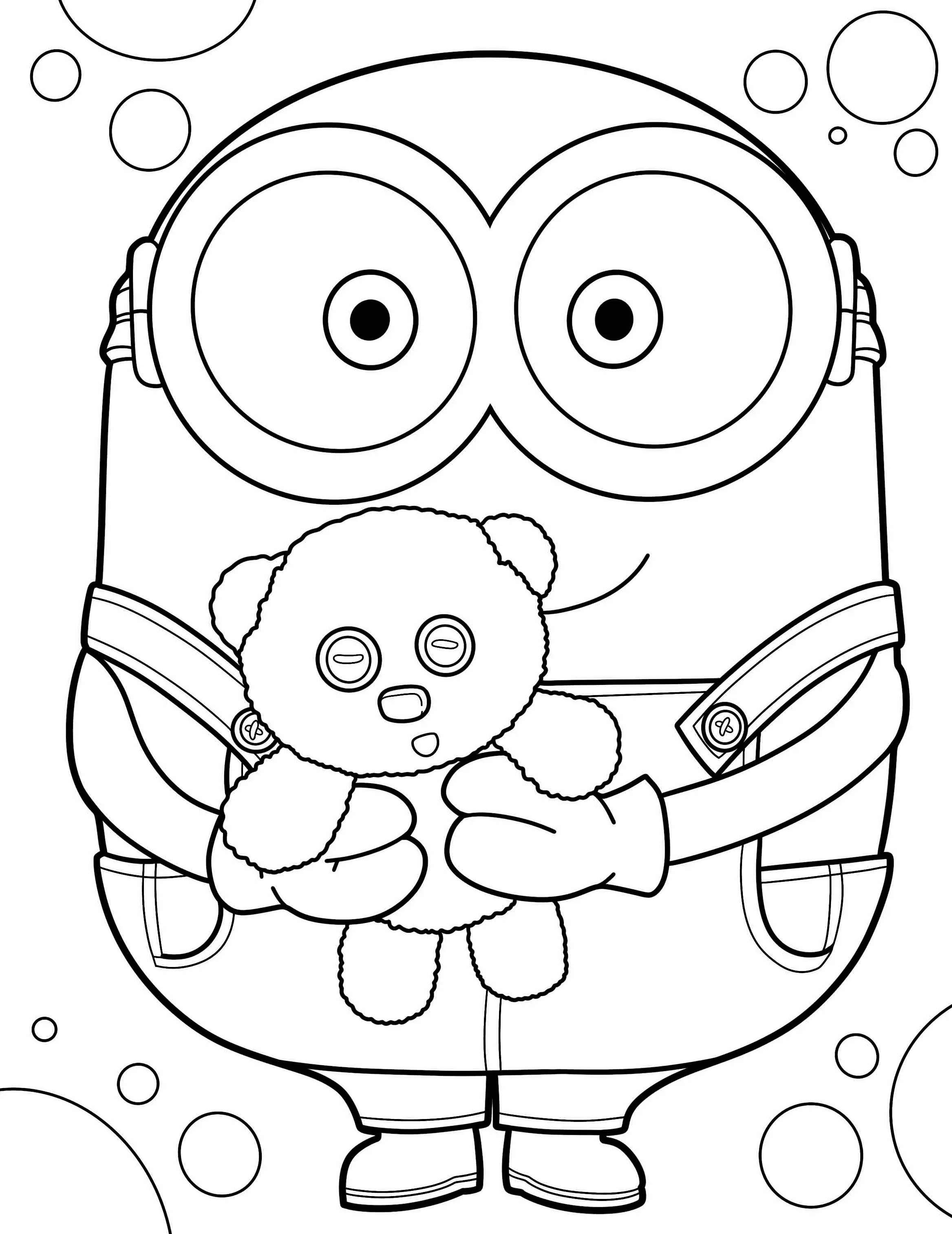 Minions Coloring Pages – 031
