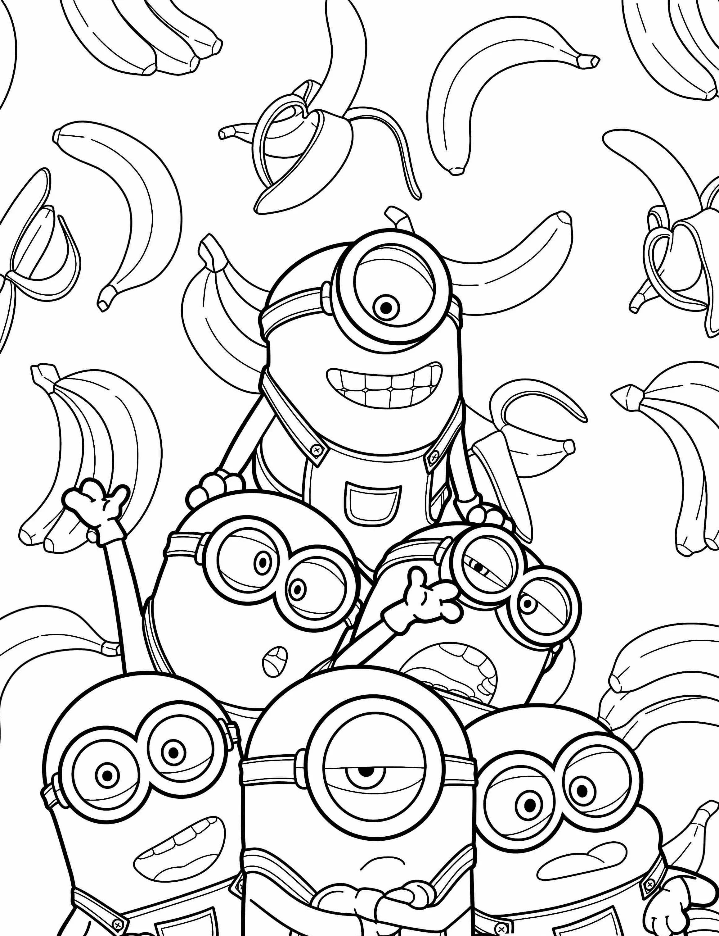 Minions Coloring Pages – 035