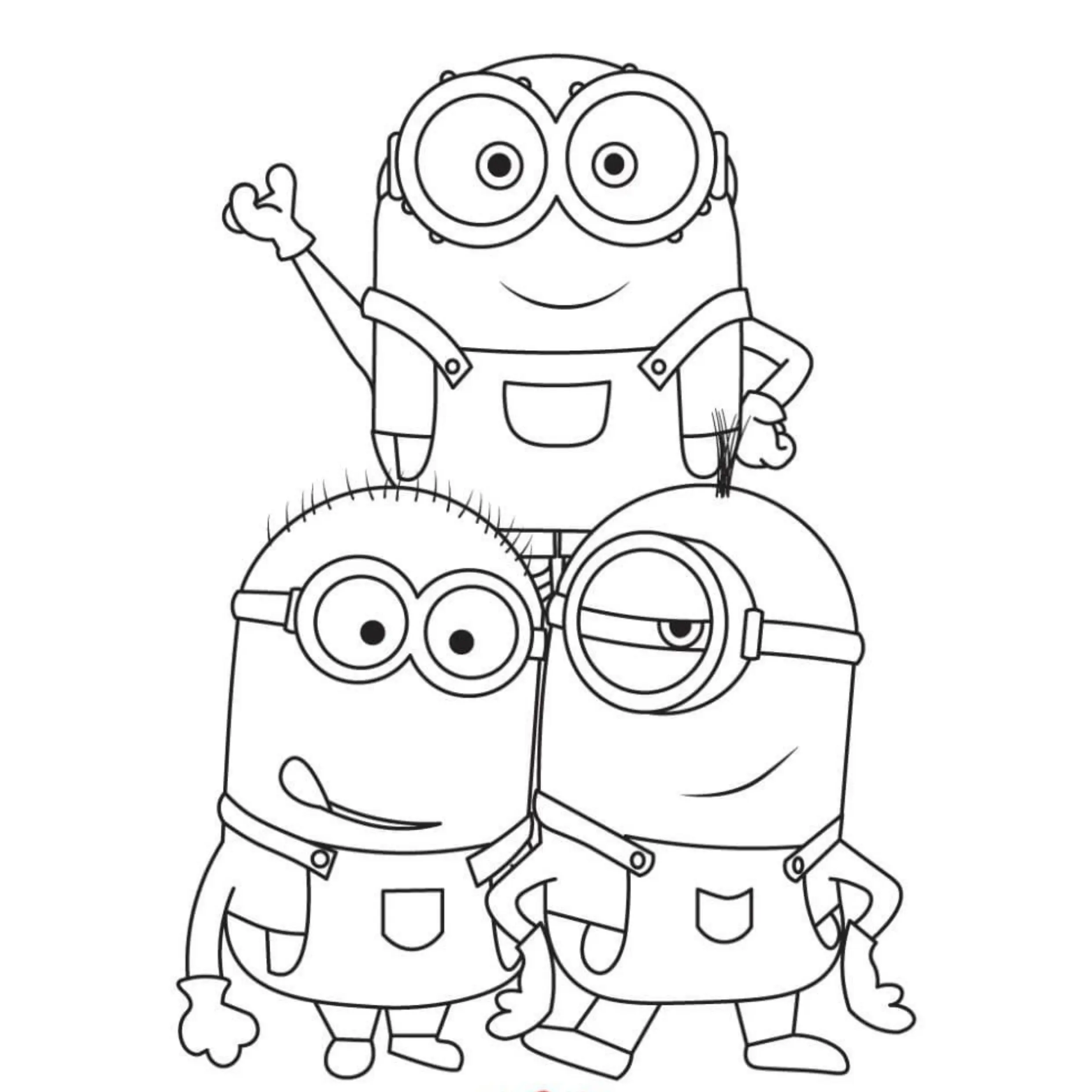 Minions Coloring Pages – 042