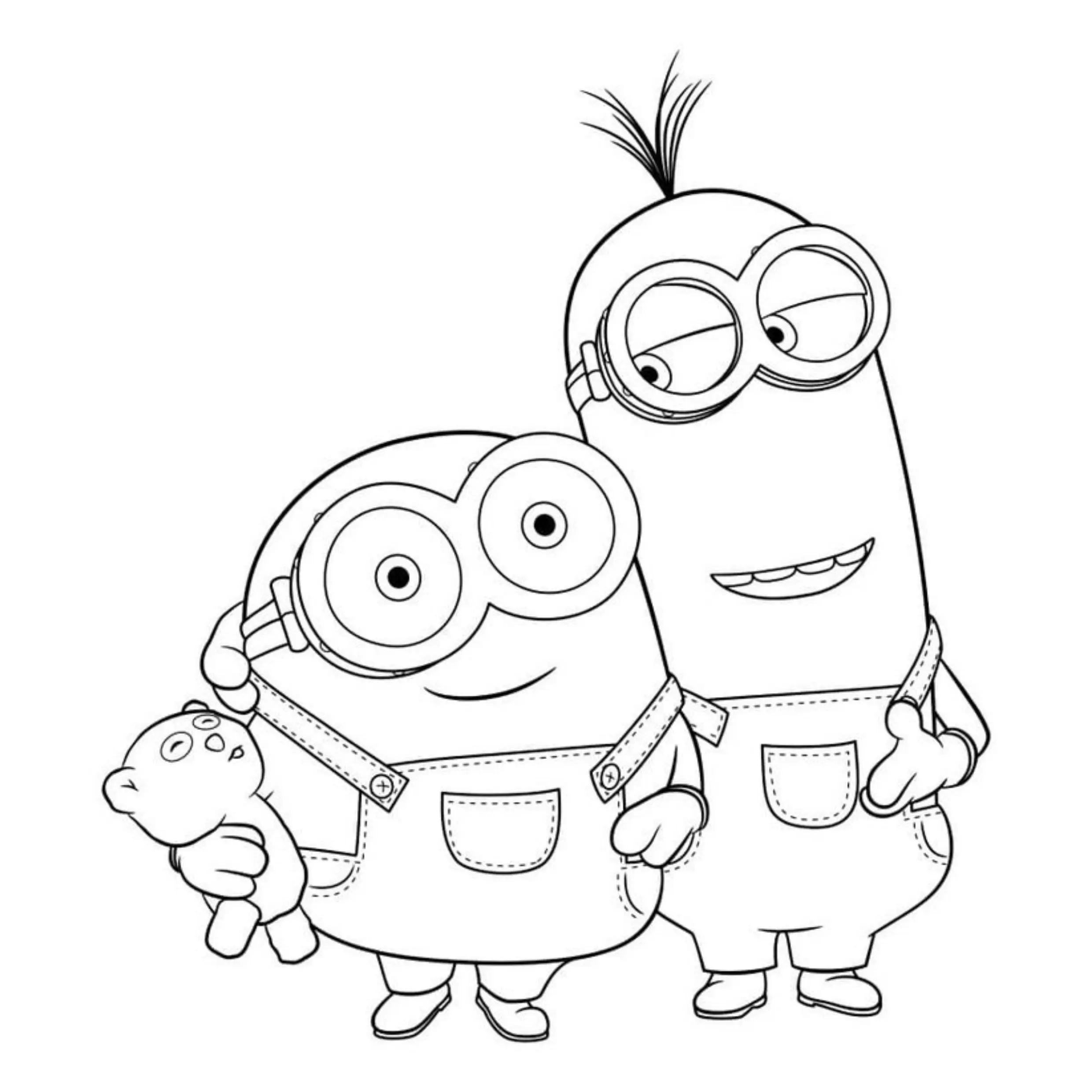 Minions Coloring Pages – 050