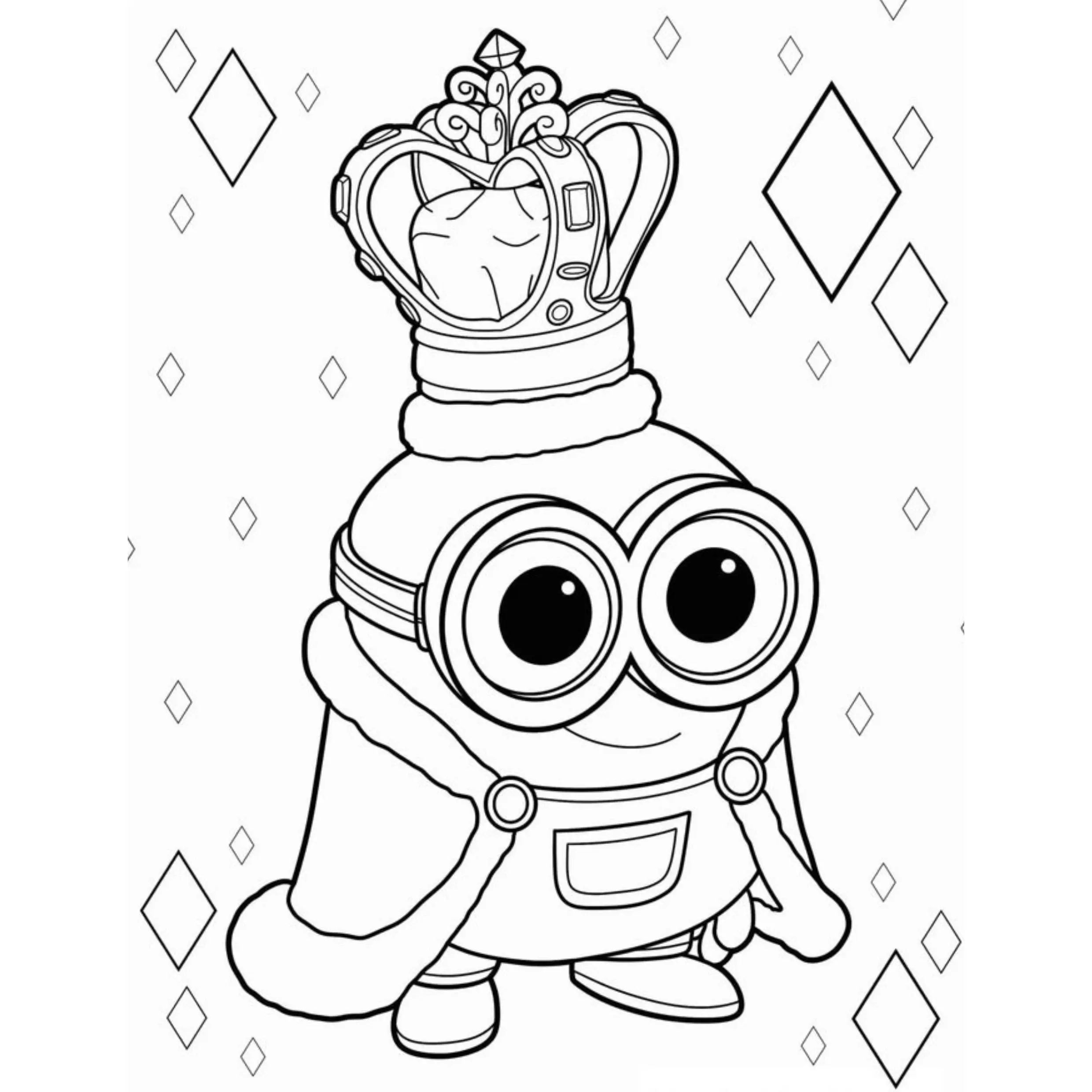 Minions Coloring Pages – 051