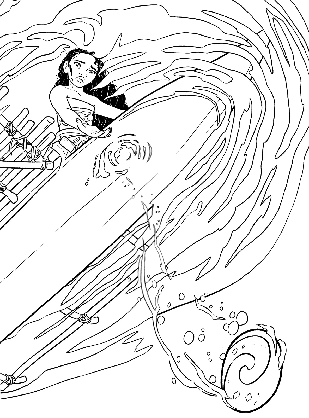 Moana Coloring Pages – 002