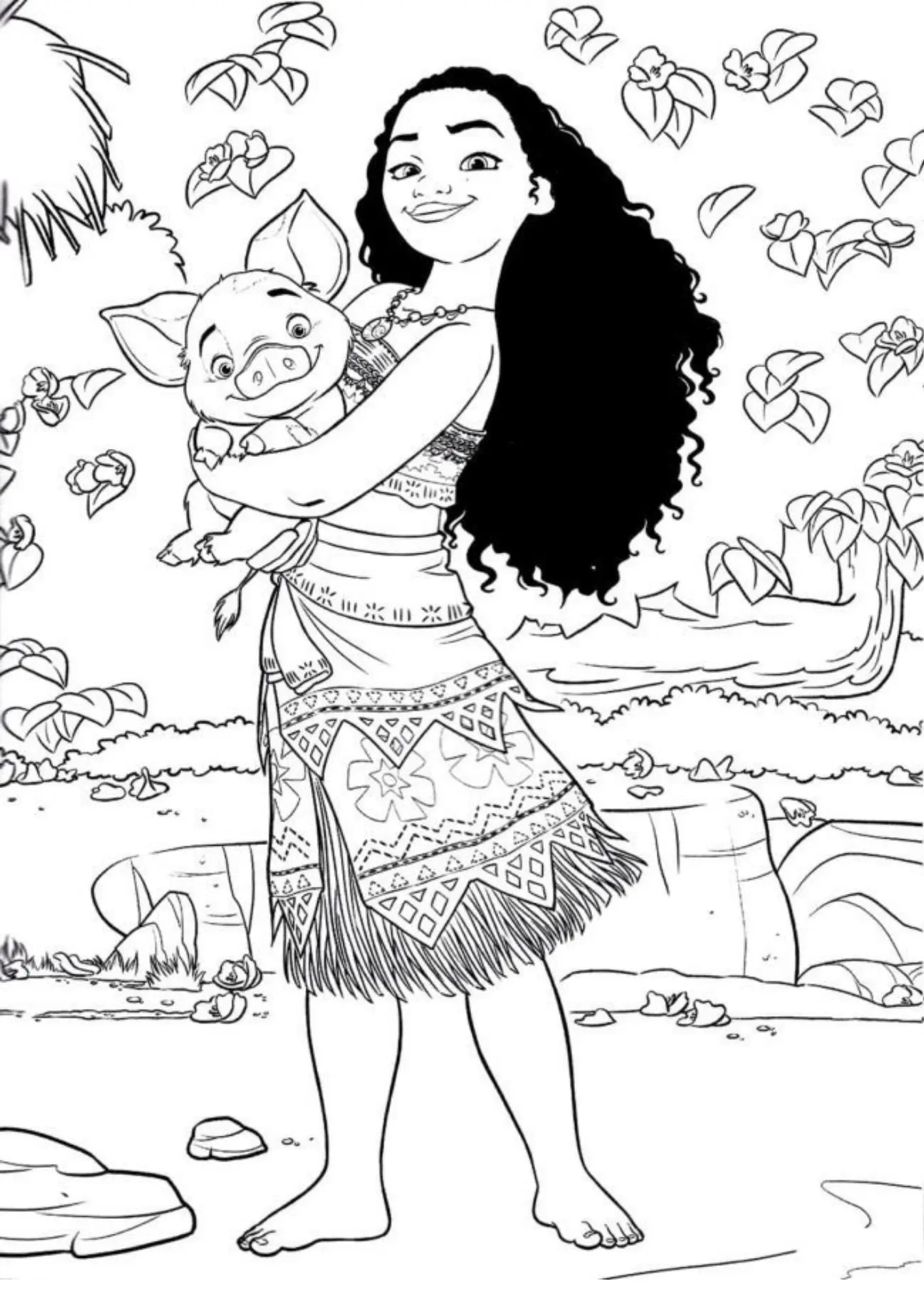 Moana Coloring Pages – 040