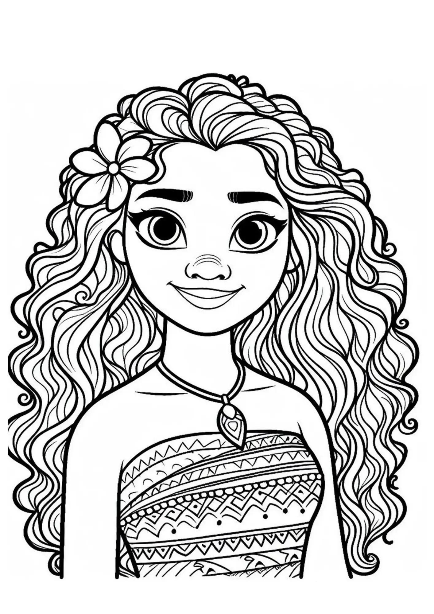 Moana Coloring Pages – 042