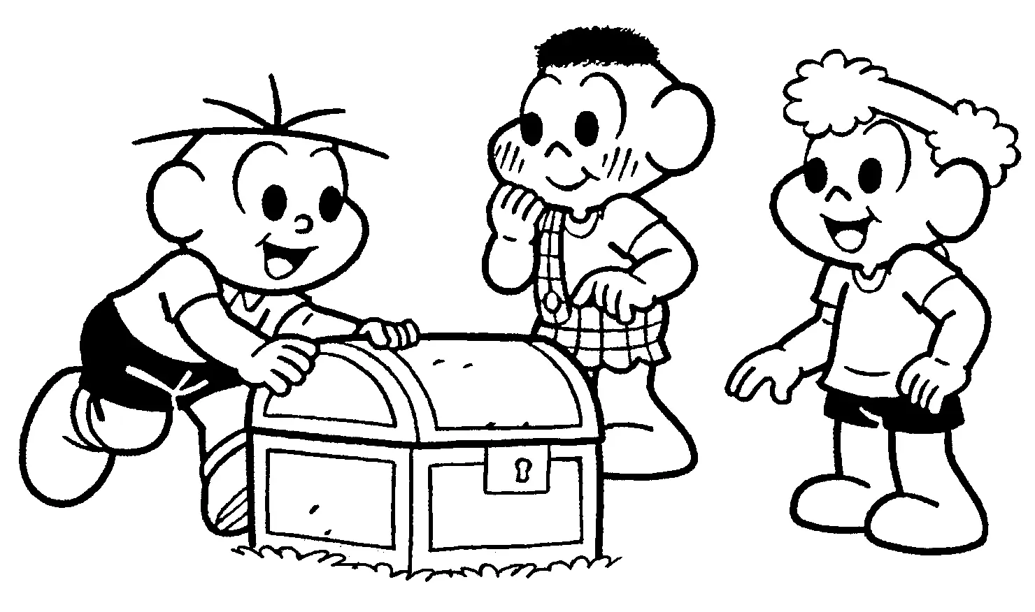 Monica Gang Coloring Pages – 014